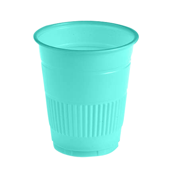 Plastic Cups 5Oz 50 pcs/pk - AL01201T turquoise image