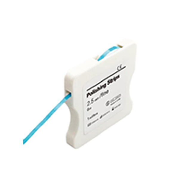 Resin Polishing Strip - Blue - fine, width 2.5mm, length 6m image
