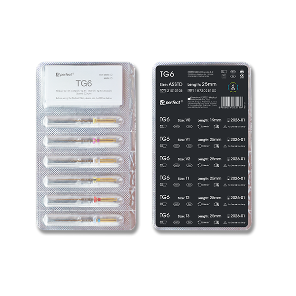 TG6 Super Files 6 pcs/ pk (Protaper Gold competable) image 1