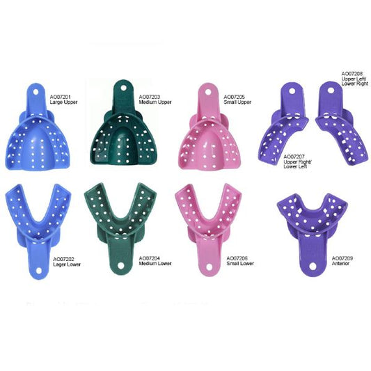 ABS Impression Tray 12 pcs/ pk image 0