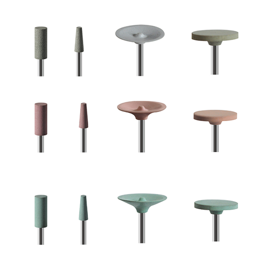 Acrylic Polishers for Porcelain/ Denture 12 pcs/ pack image 0