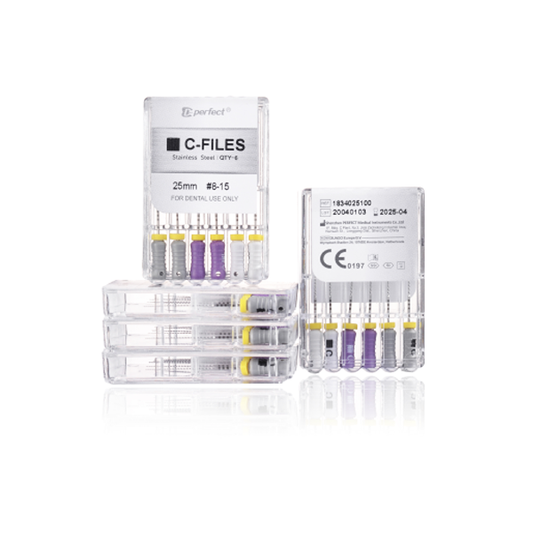 Endo Hand-use C Files 6 pcs/ pk image 0
