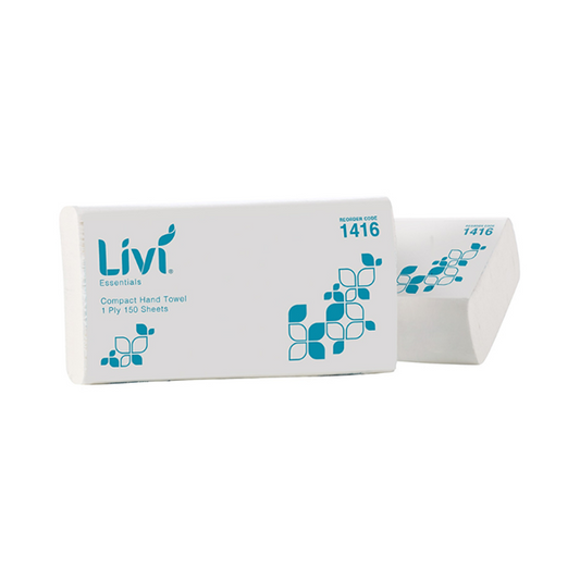 Livi Compact Hand Towel – carton of 16 image 0