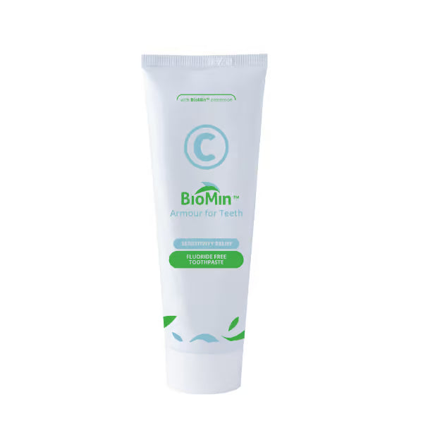 BioMin C Fluoride free sensitivity & remineralising Toothpaste - Fluoride free Ages 3+  image 0