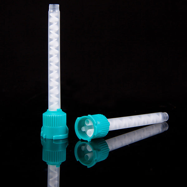 Impression Mixing Tips 50 pcs/ pk - AL33103 #3 green, blunt, 6.5mm, 1:1 – for regular/ heavy body impression material, inlay & overlay impression material and bite registration material image