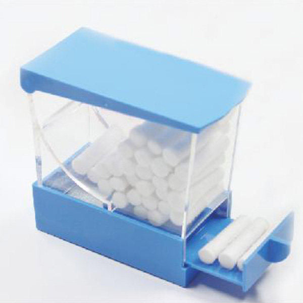 Cotton Rolls Dispenser - each - AC02102B drawer type - blue image