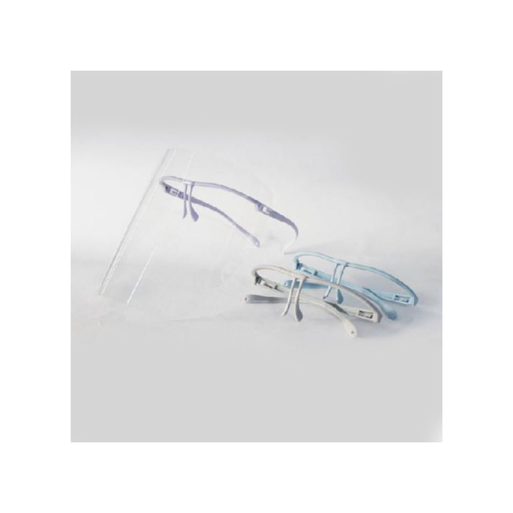 Face Shield 1 set (1 frame + 10 foils)