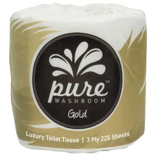 Pure Luxury Individually Wrapped Toilet Paper 3 Ply