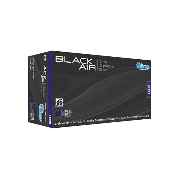 BLACK AIR Nitrile Disposable Gloves image 0