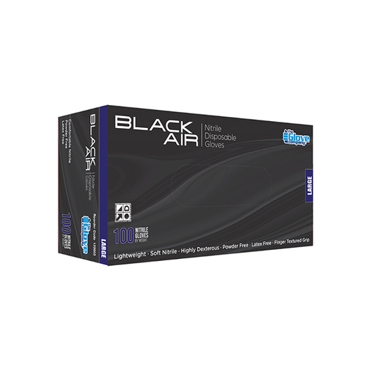 BLACK AIR Nitrile Disposable Gloves image 0