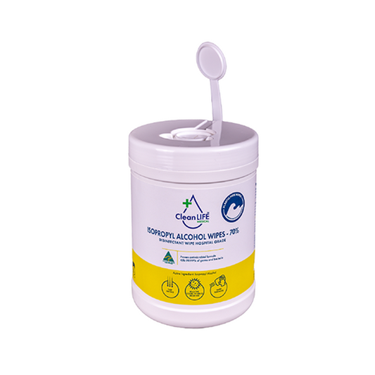 CleanLIFE Isopropyl Alcohol Wipes - 150 Canister image 0