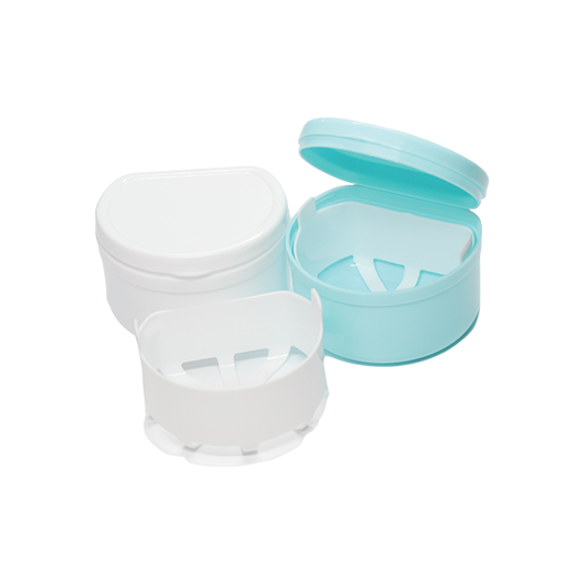 Denture Box with basket 12 pcs/ pk assorted colors image 0