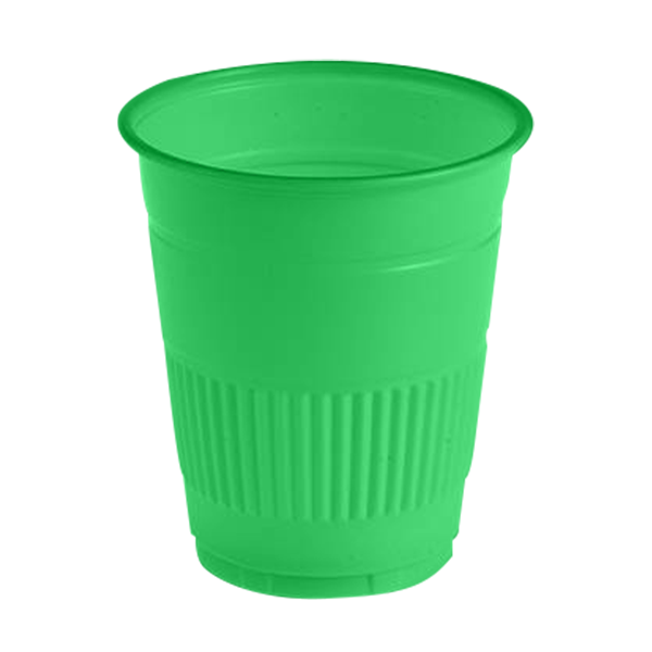 Plastic Cups 5Oz 50 pcs/pk - AL01201G green image