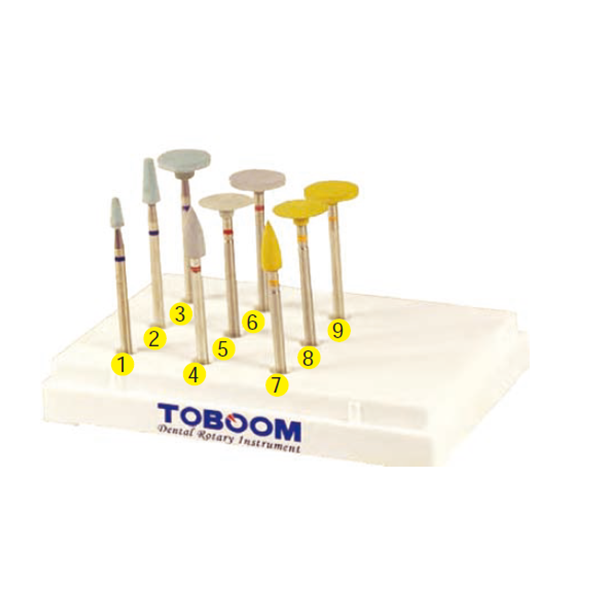 Zirconia Finishing and Polishing Kit image 0